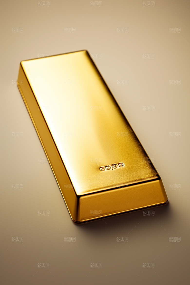 黄金财富金块素材
