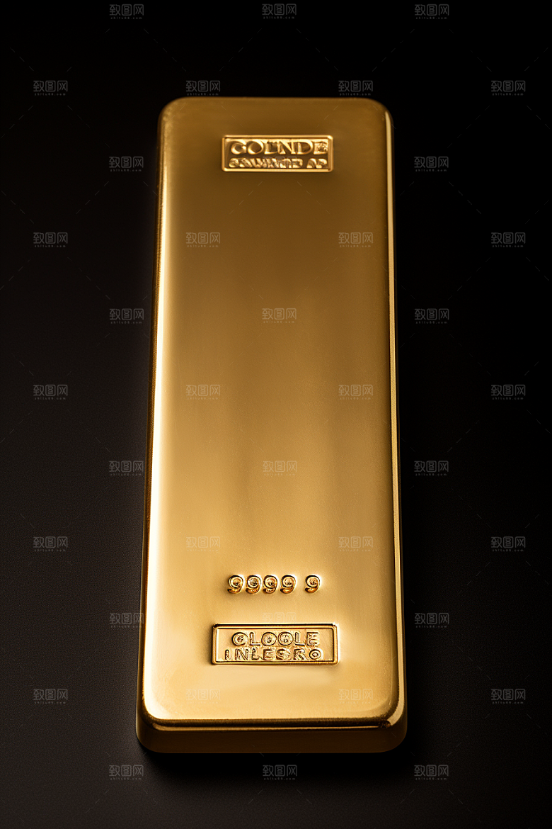黄金高清金块素材