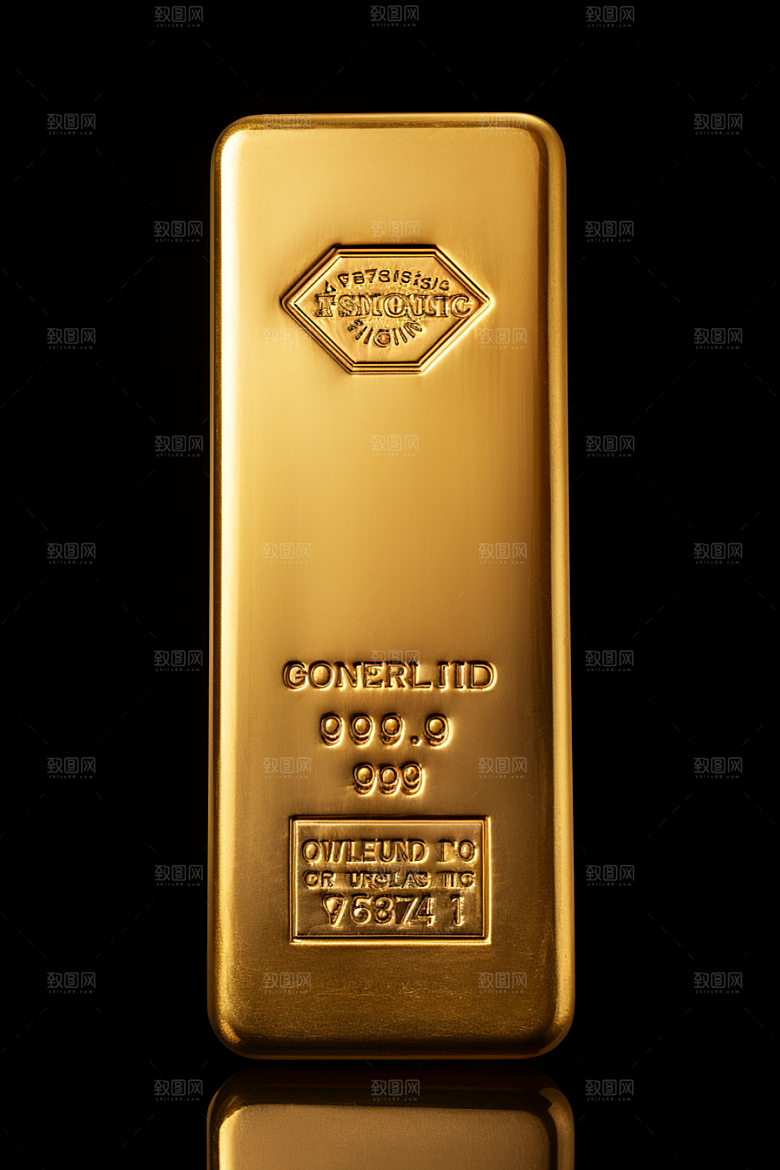 黄金金砖金子素材