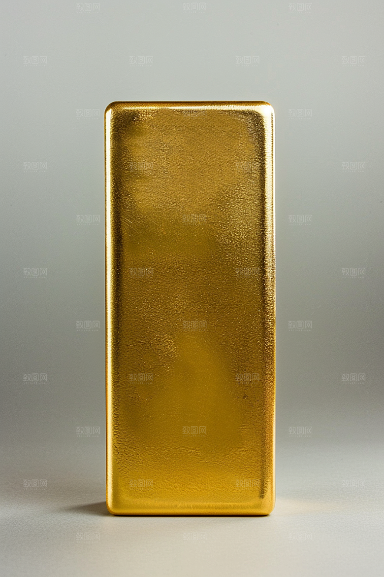 黄金奢侈品金砖素材