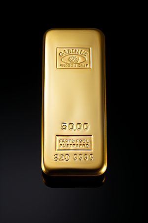 黄金贵金属富贵素材