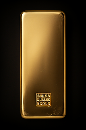 黄金金块金砖素材