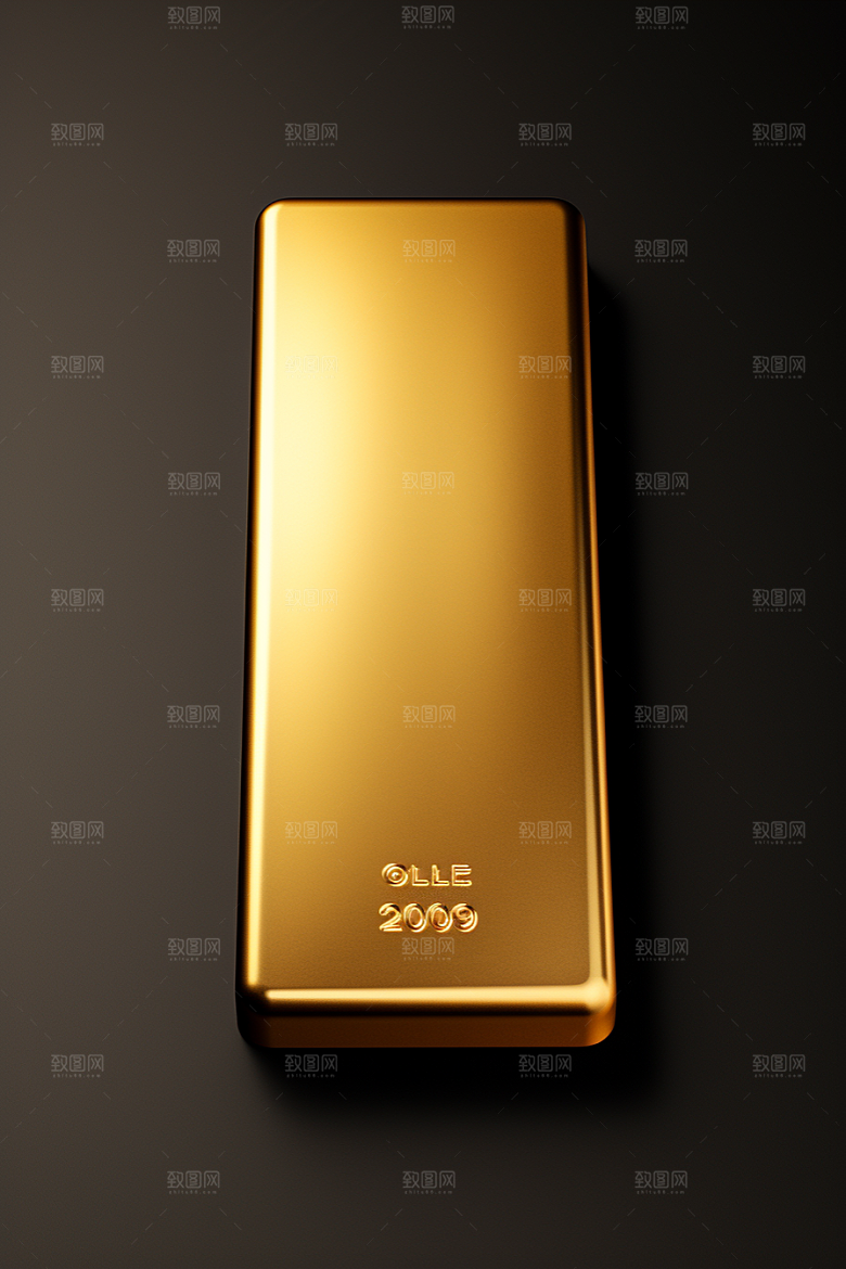 黄金富贵金砖素材