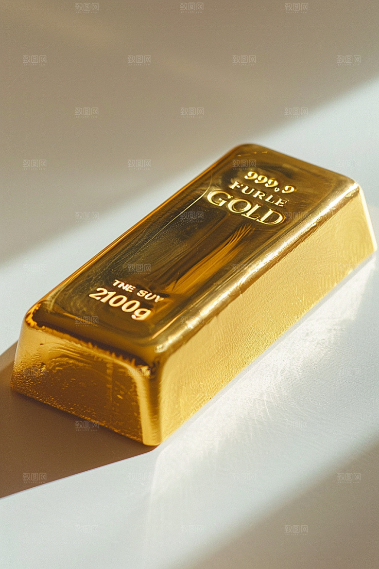 黄金富贵理财产品素材