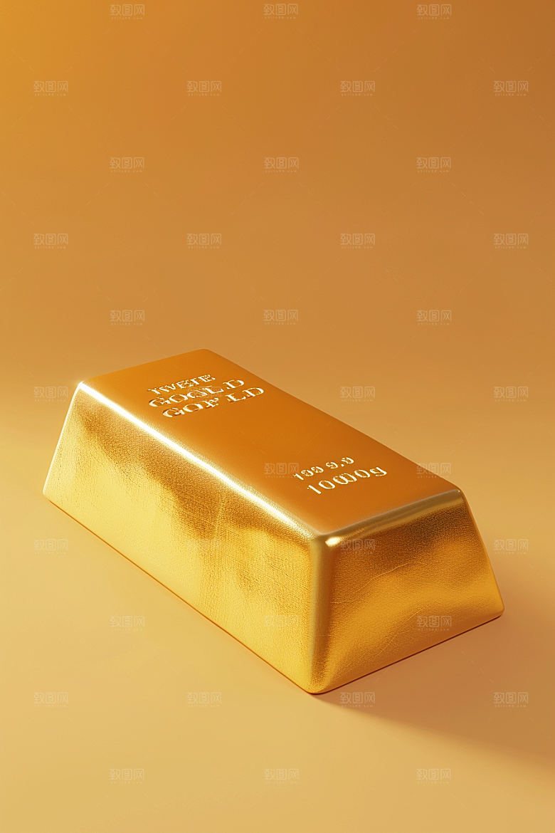 黄金金子奢侈品素材