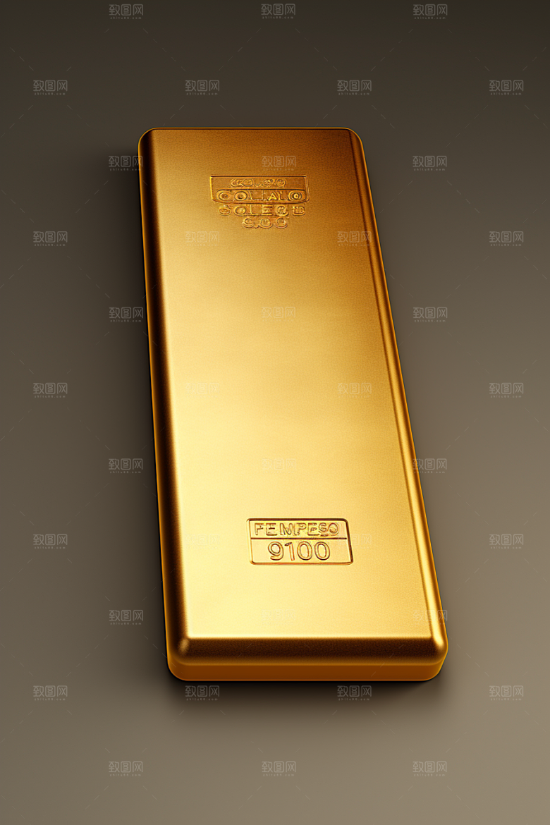 黄金富贵理财产品素材