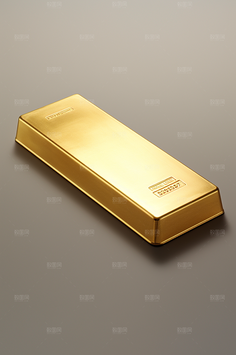 黄金财富金砖素材