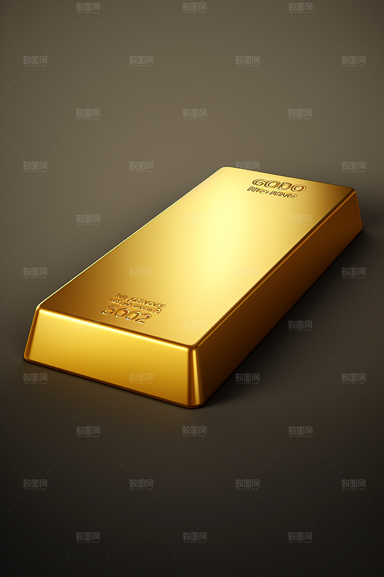 黄金金块金子素材