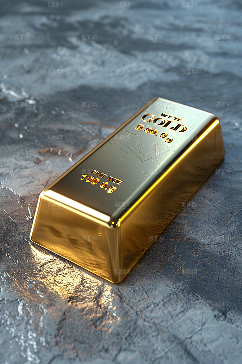 黄金金子奢侈品素材