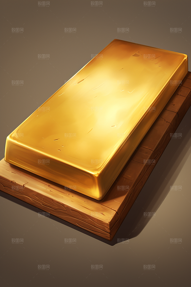 黄金投资金砖素材