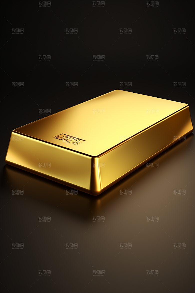 黄金金块金子素材