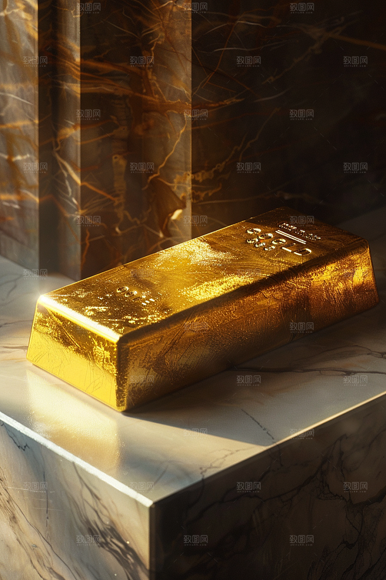 黄金富贵理财产品素材