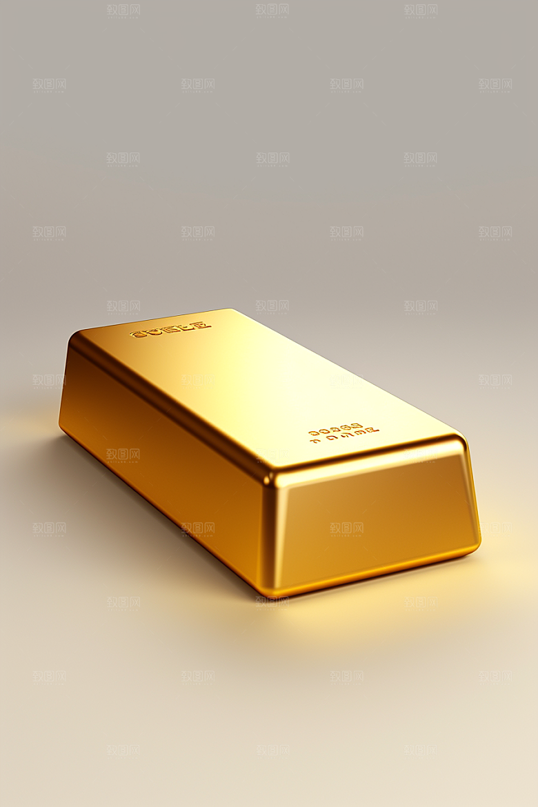 黄金奢侈品金块素材