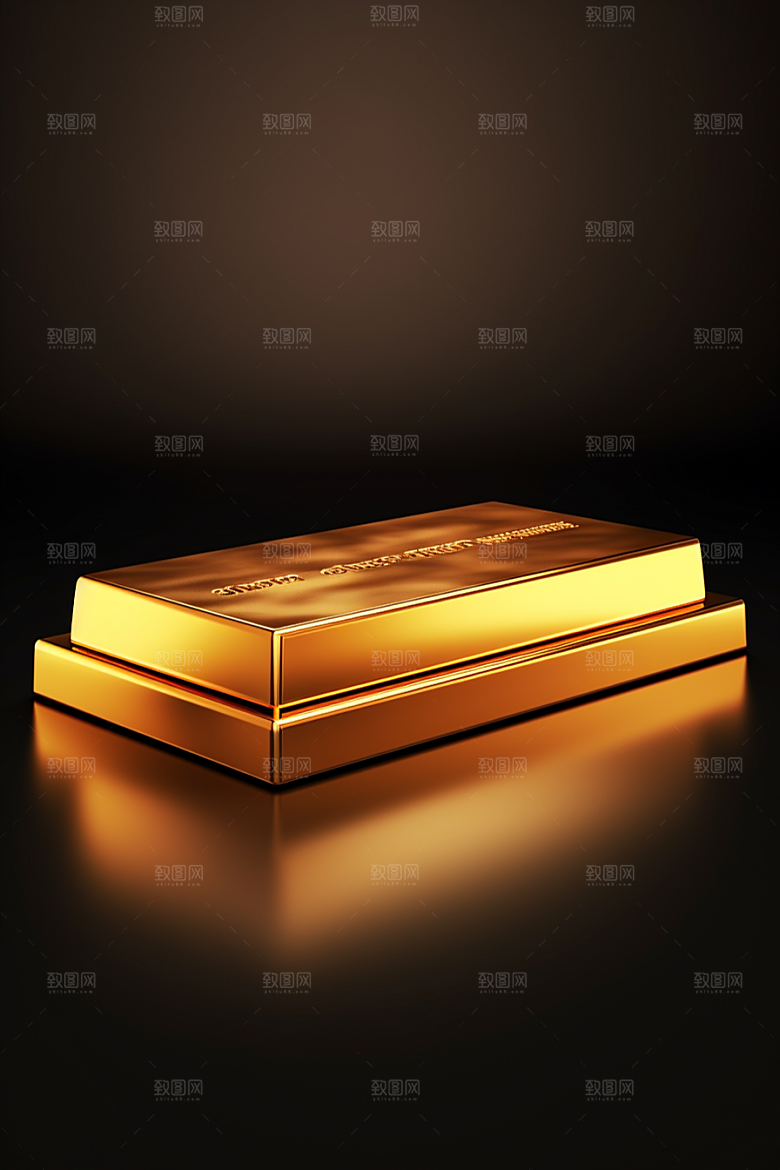 黄金财富理财产品素材