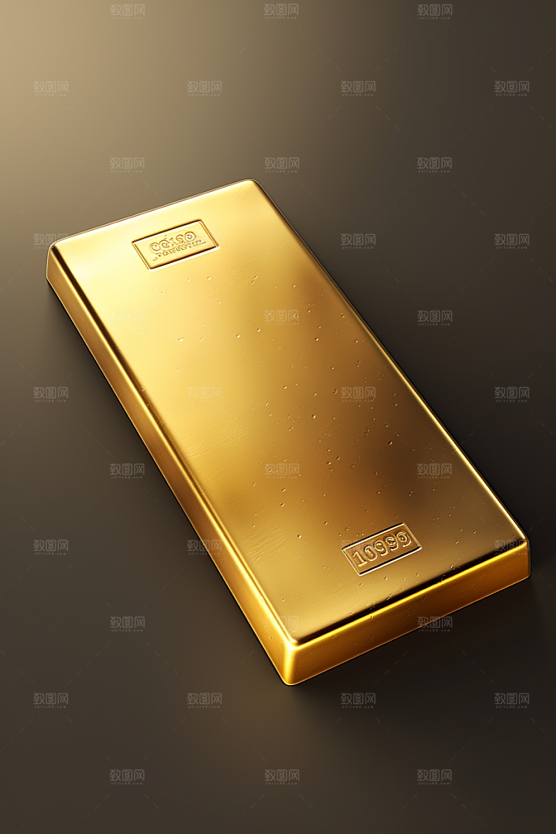 黄金贵金属金子素材