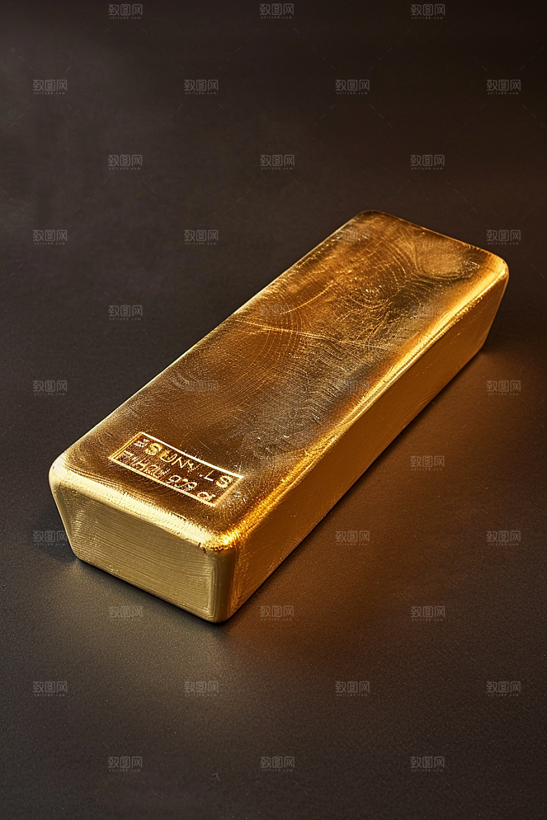 黄金投资金砖素材