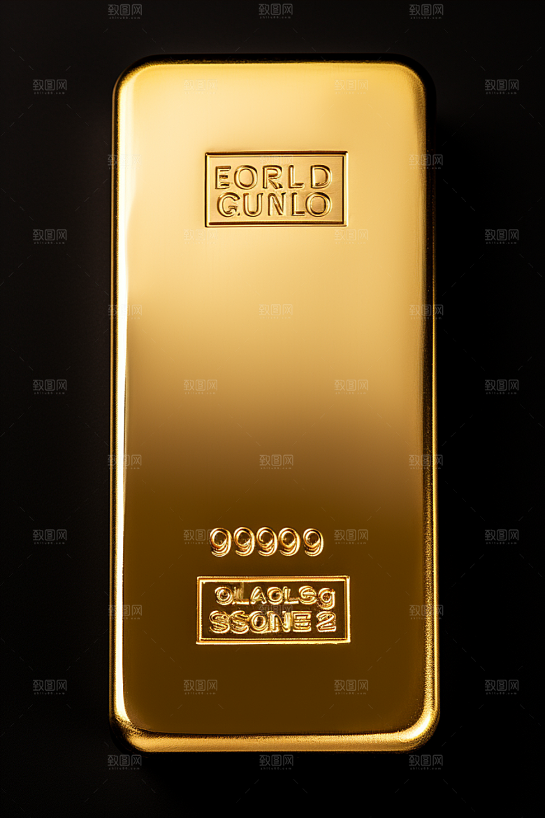 黄金财富金块素材