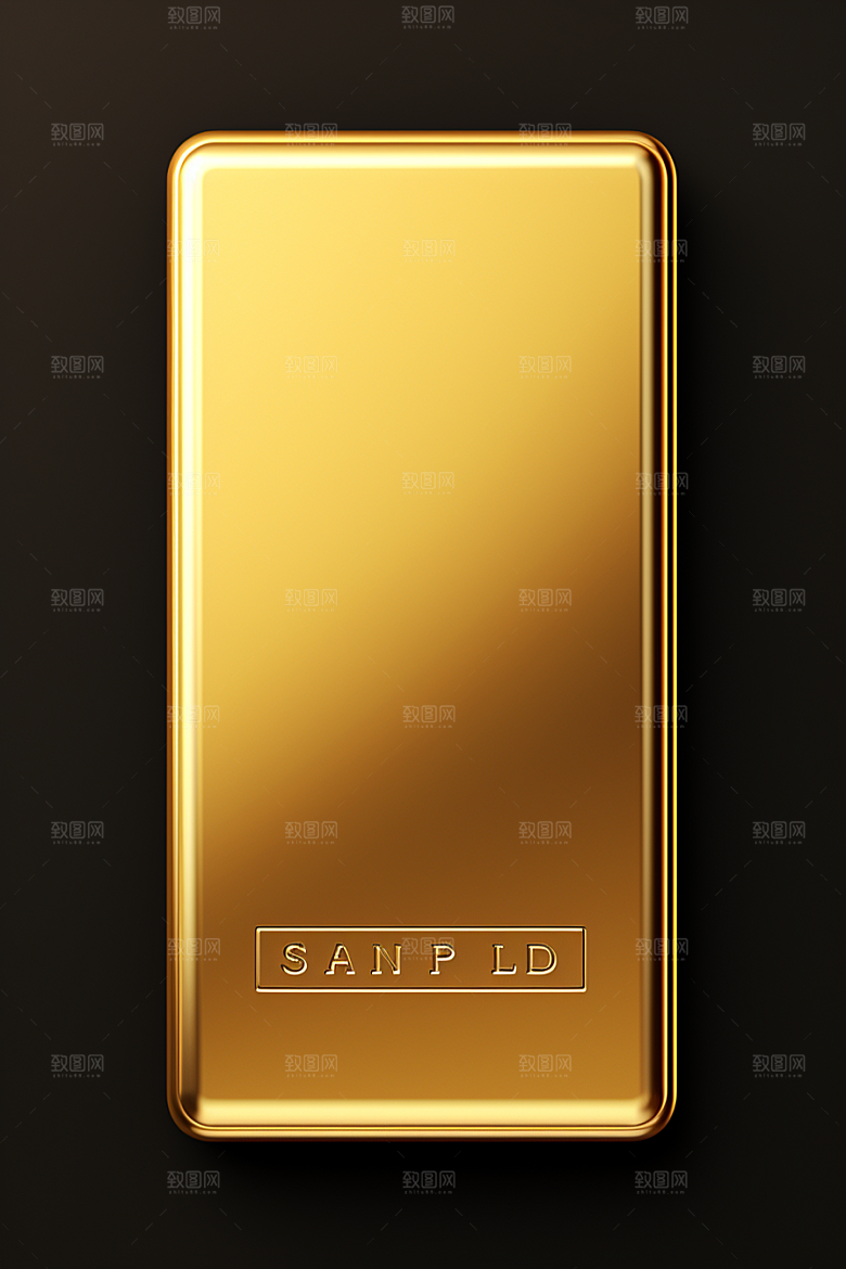 黄金富贵理财产品素材