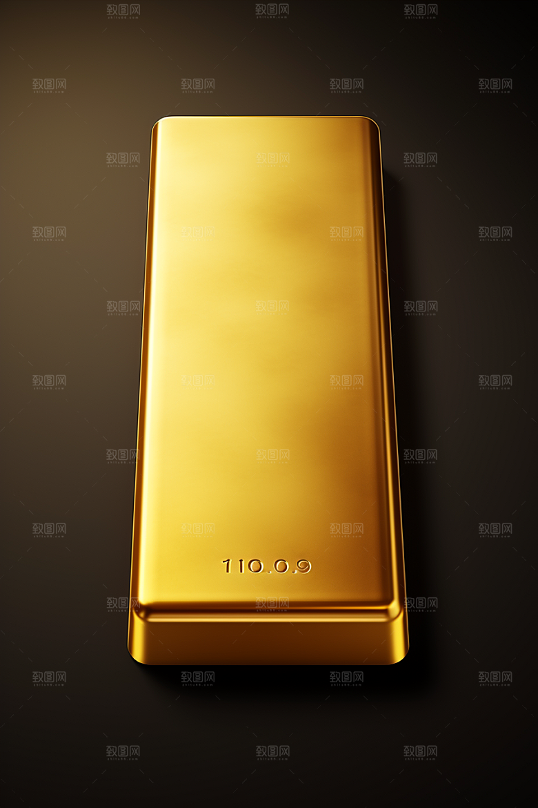 黄金贵金属富贵素材