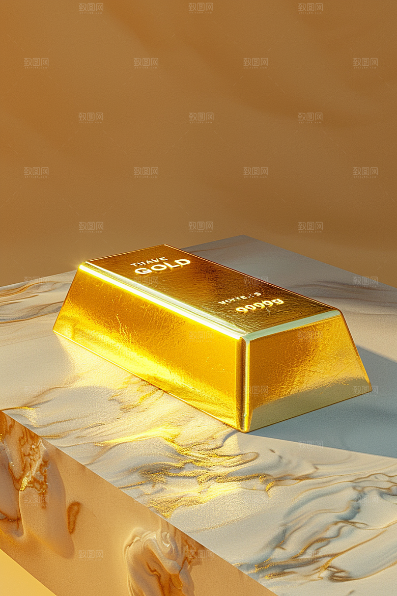 黄金金子财富素材