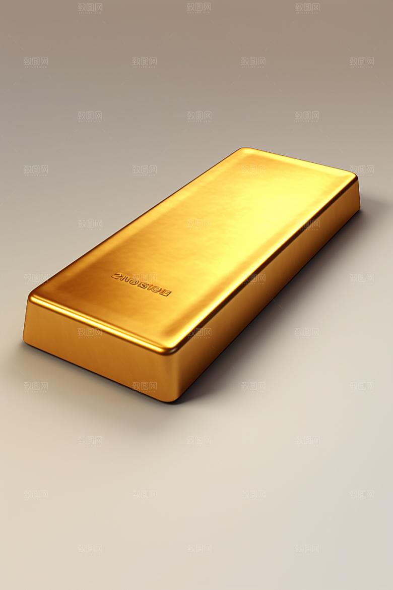黄金金子金块素材