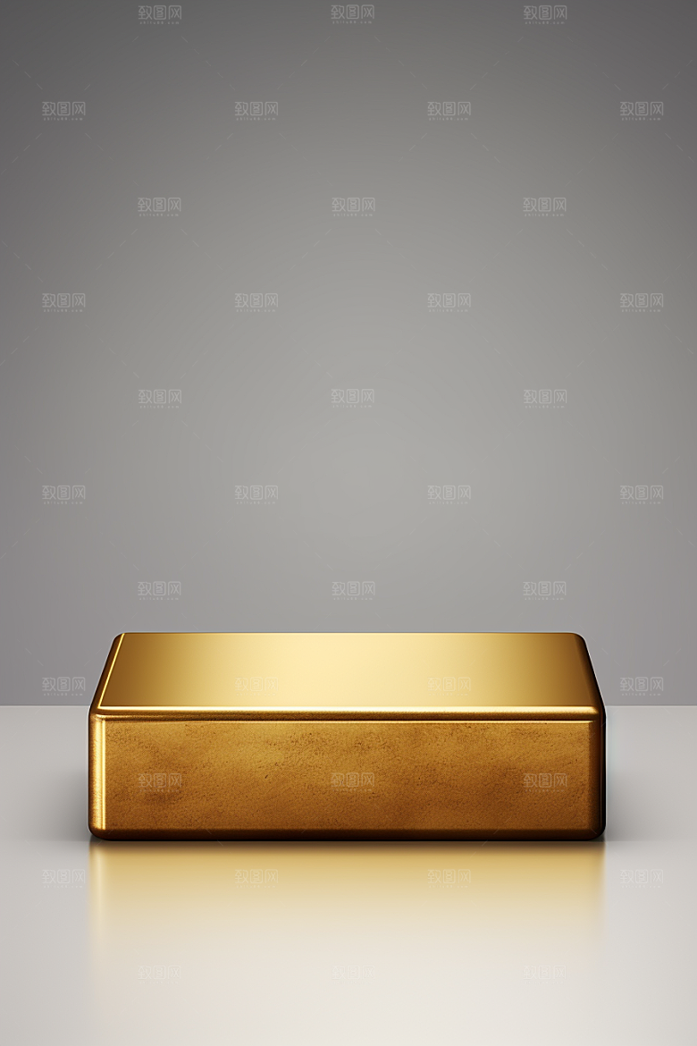 黄金金砖奢侈品素材