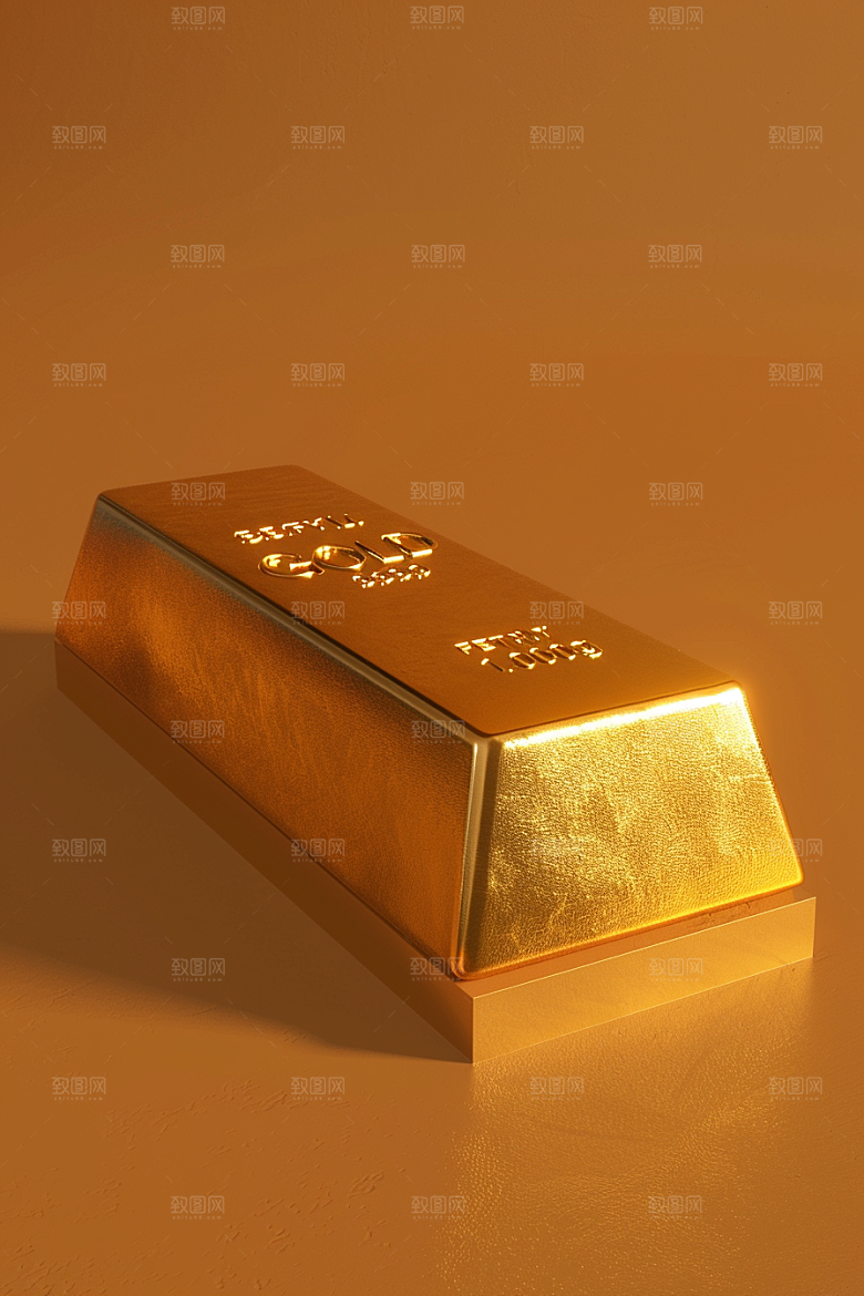 黄金财富奢侈品素材