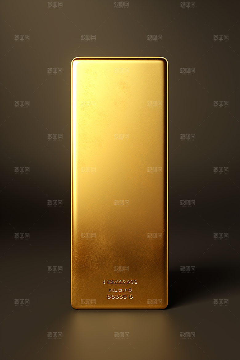 黄金富贵金块素材