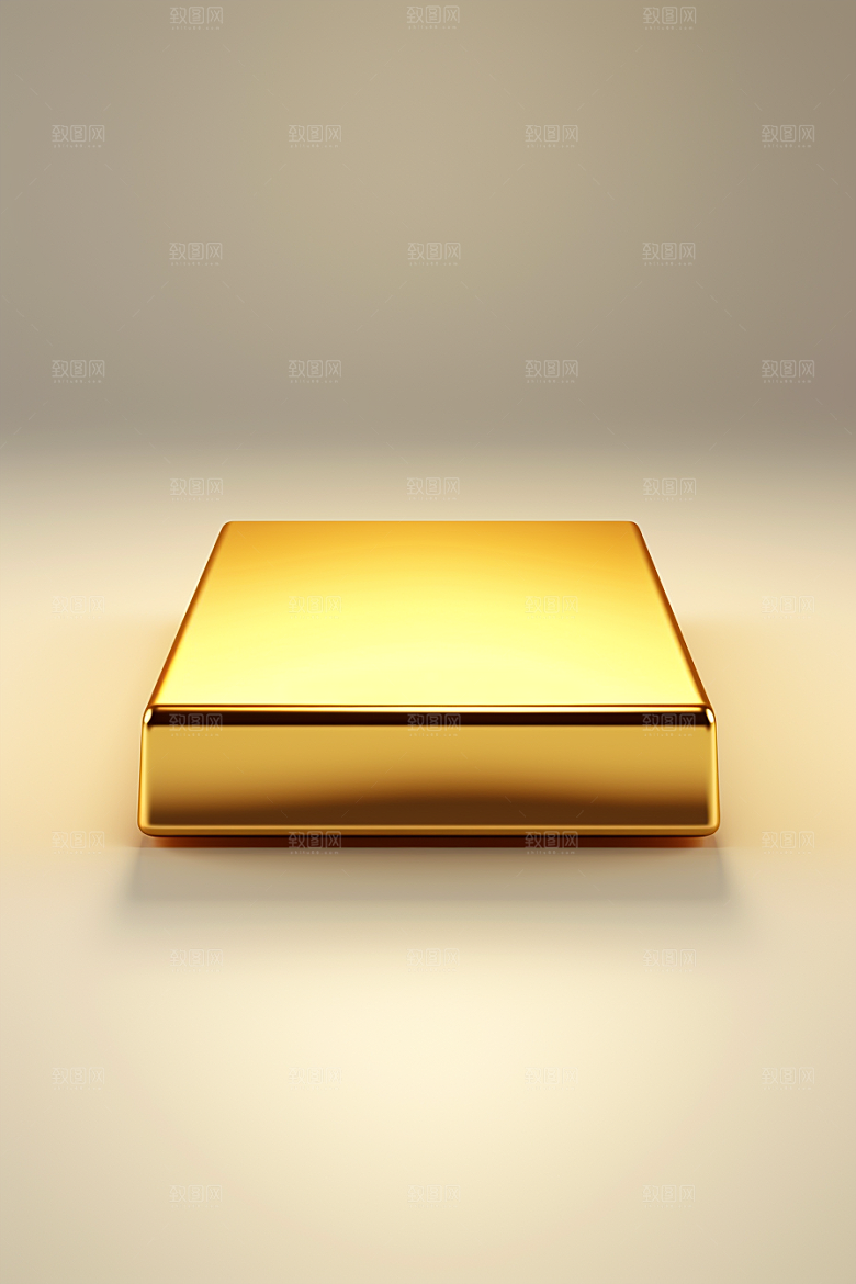 黄金理财产品金子素材
