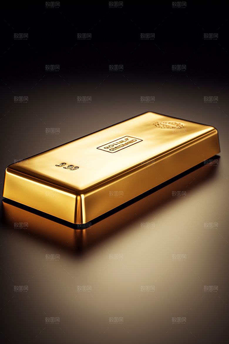 黄金财富金块素材