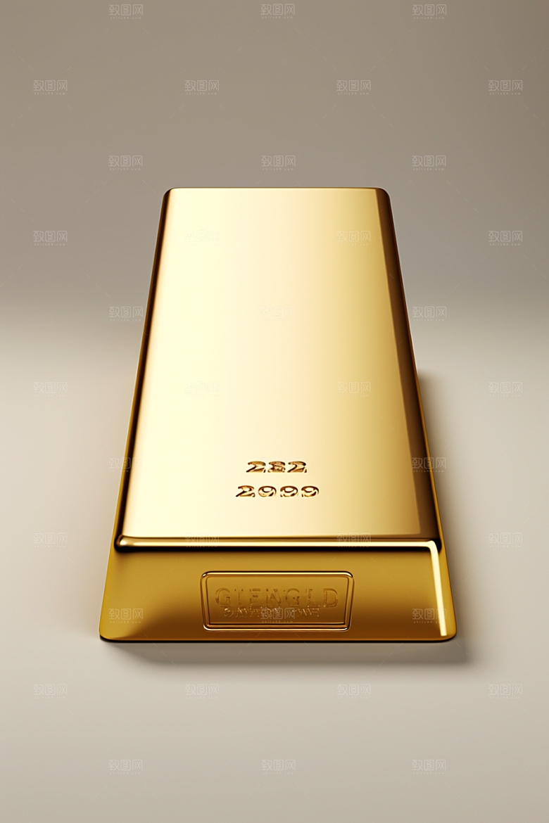 黄金富贵金块素材