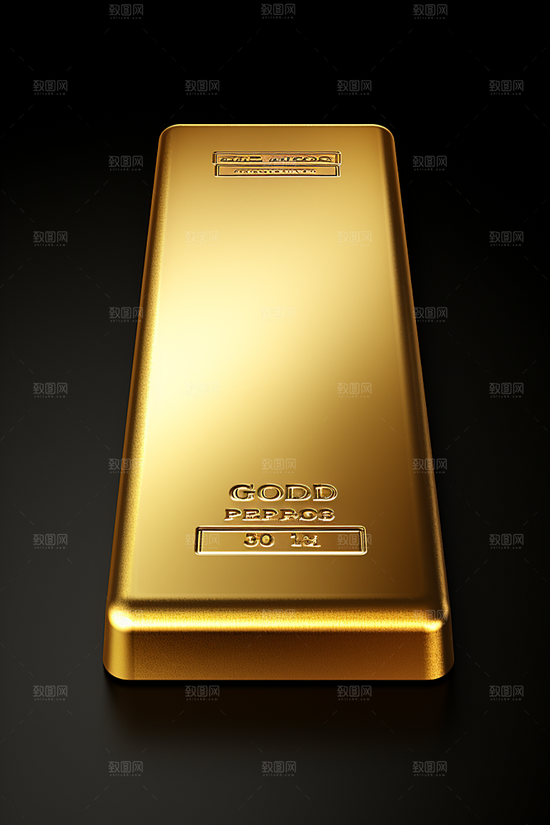 黄金金子奢侈品素材