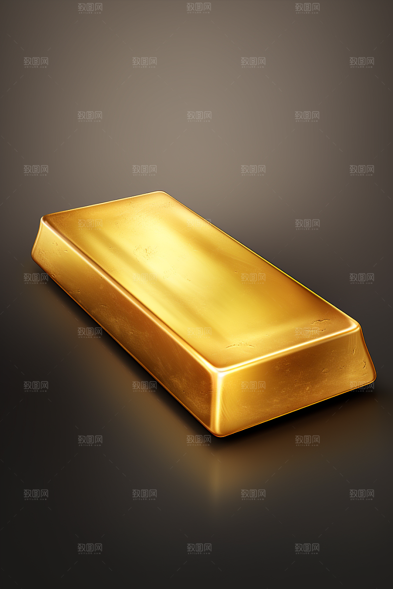 黄金金块高清素材