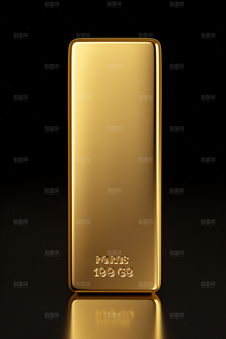 黄金财富金子素材
