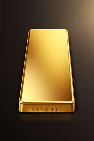 黄金贵金属金子素材
