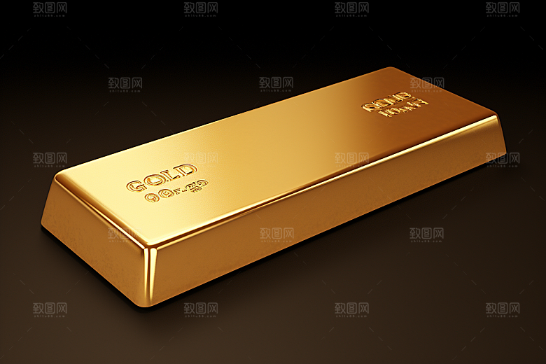 黄金富贵奢侈品素材