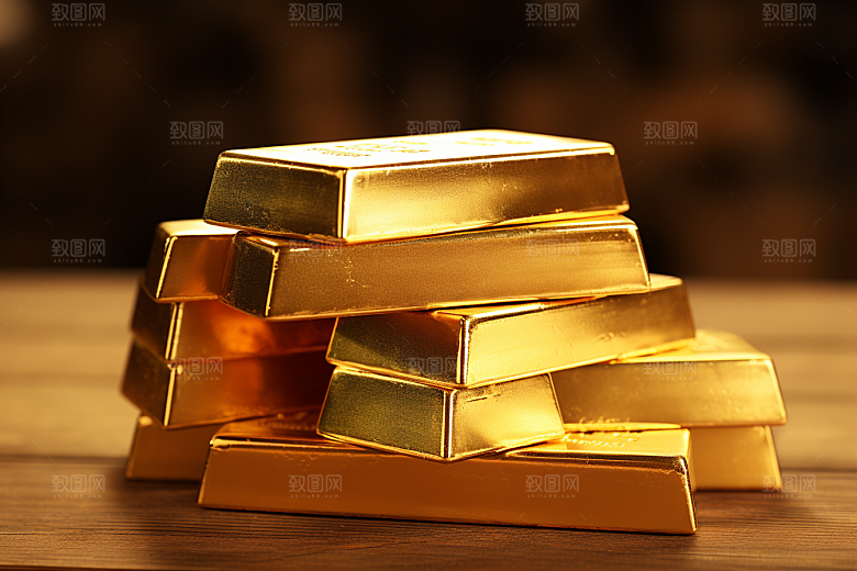 黄金富贵财富素材