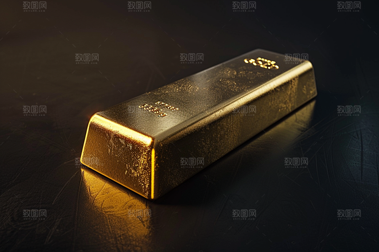 黄金高清金块素材