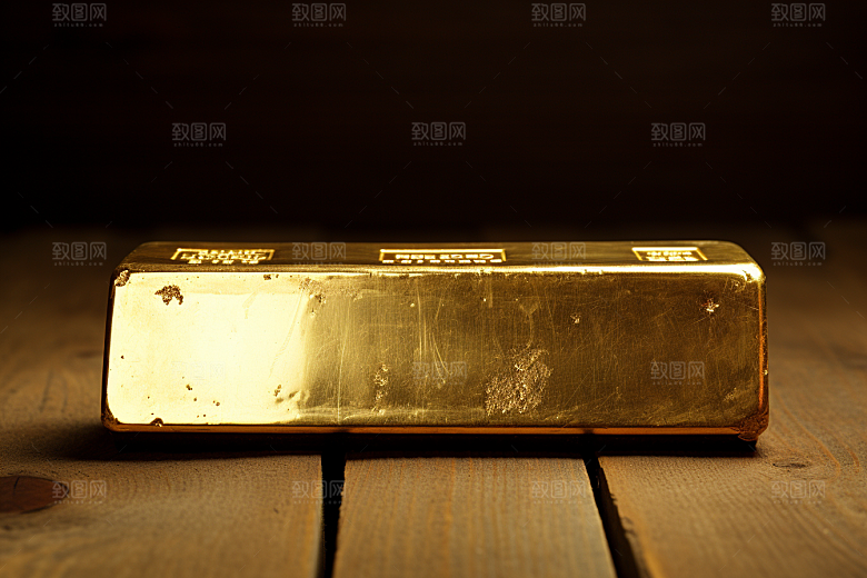 黄金富贵金砖素材