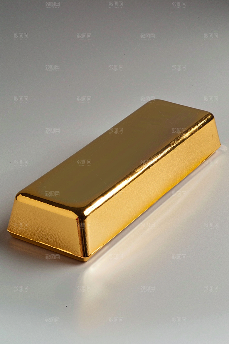 黄金金子金砖素材