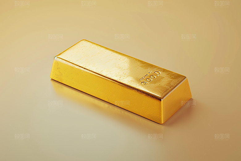 黄金金块高清素材