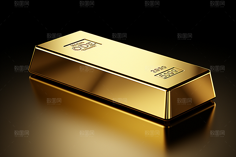 黄金富贵理财产品素材