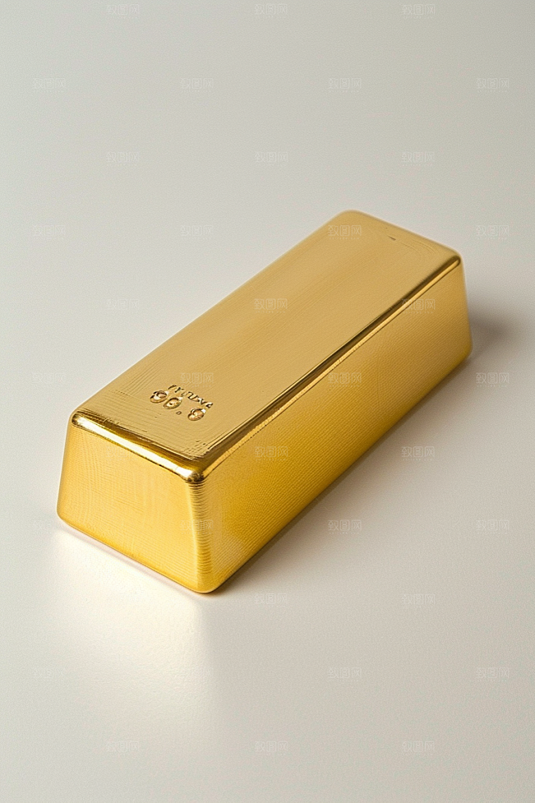 黄金金块富贵素材