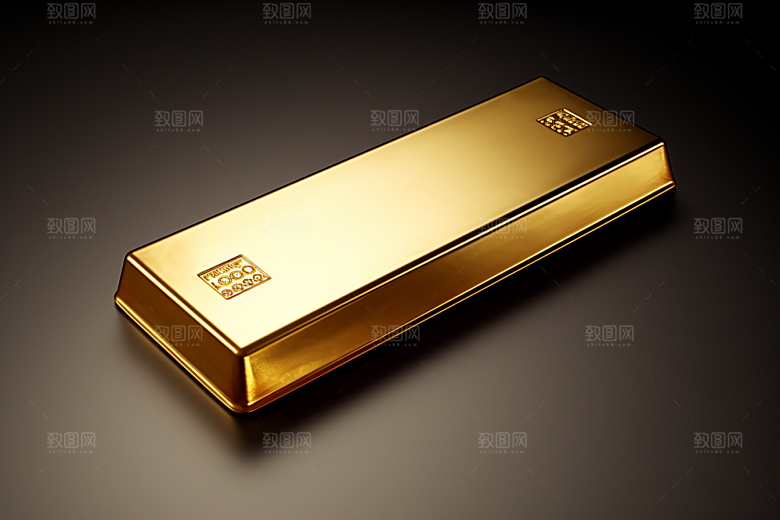 黄金投资金砖素材
