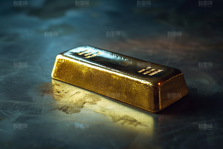 黄金金子财富素材