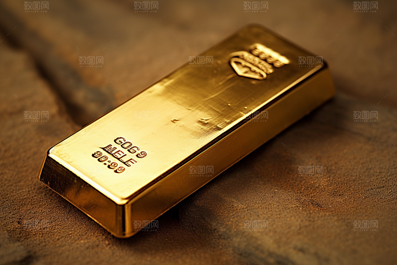 黄金金块金子素材