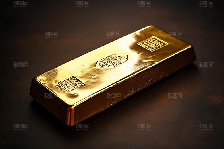 黄金高清金块素材