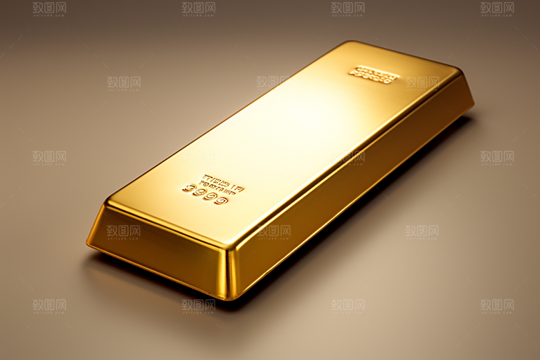 黄金理财产品金子素材