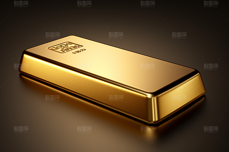 黄金奢侈品富贵素材