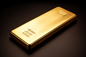 黄金财富金砖素材